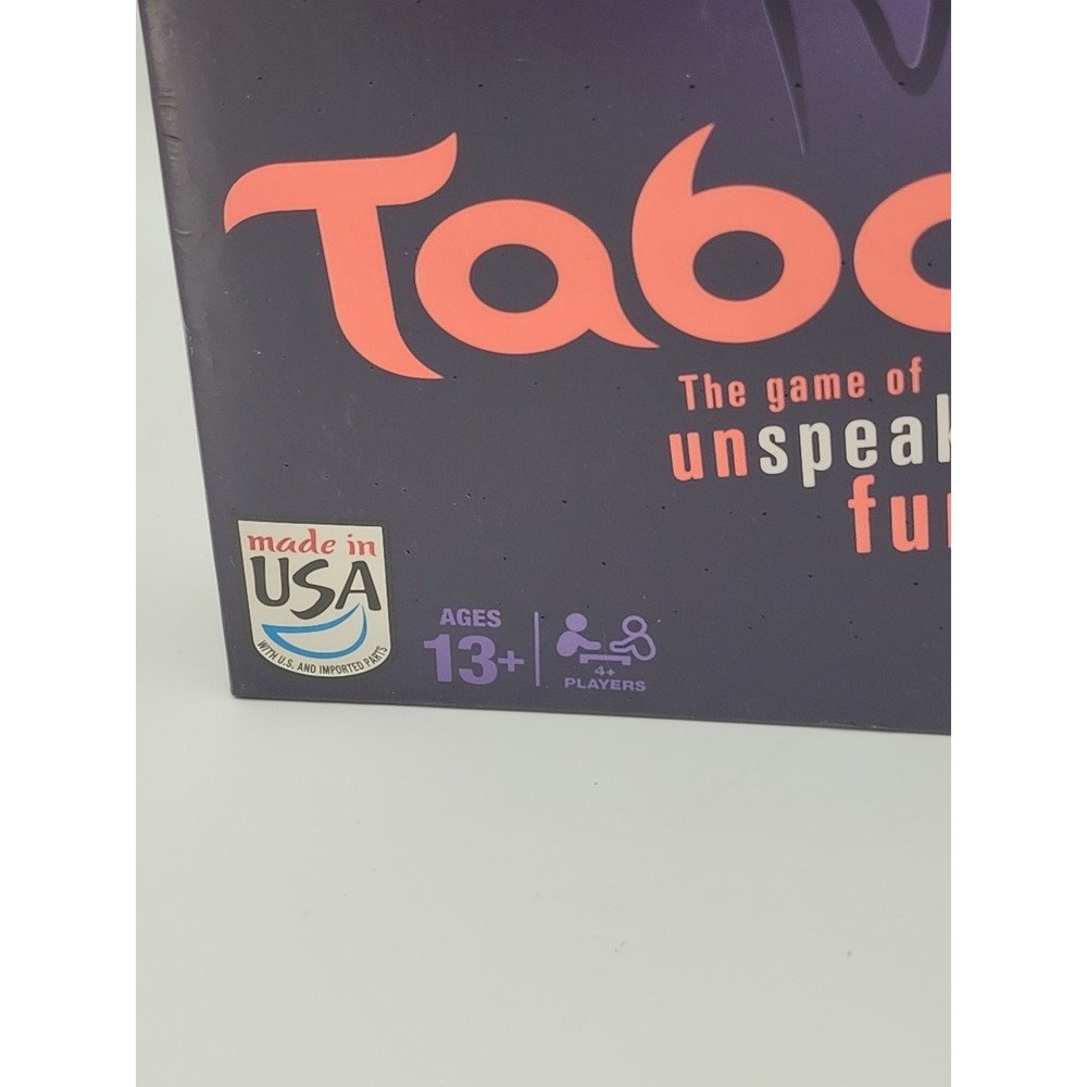 TABOO - The game of unspeakable fun! Hasbro Gaming 2013 -New Sealed Board Game - Picture 2 of 10